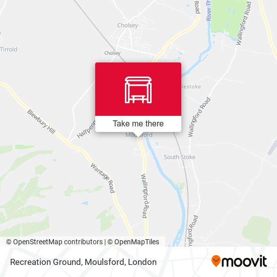 Recreation Ground, Moulsford map