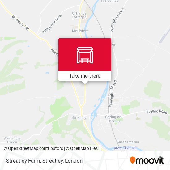 Streatley Farm, Streatley map