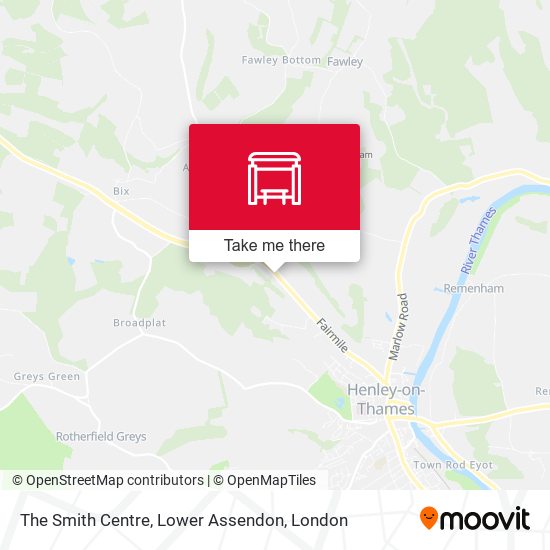 The Smith Centre, Lower Assendon map