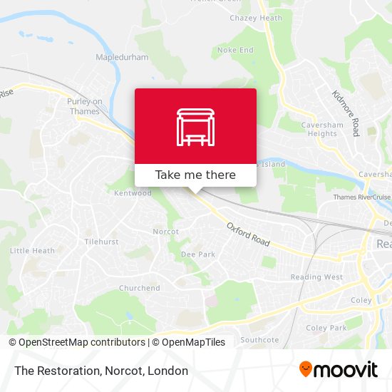 The Restoration, Norcot map