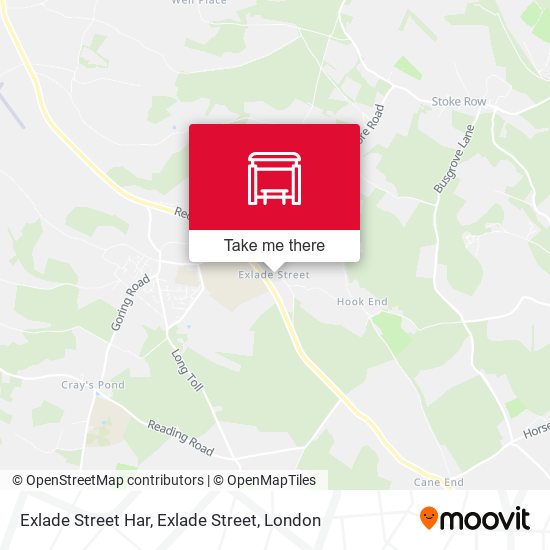 Exlade Street Har, Exlade Street map