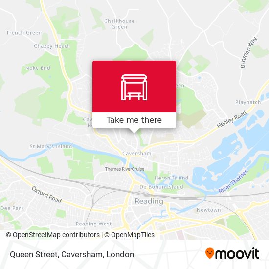 Queen Street, Caversham map