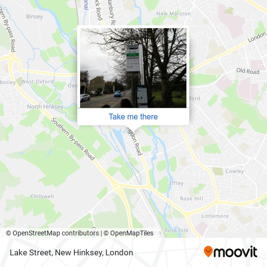 Lake Street, New Hinksey map