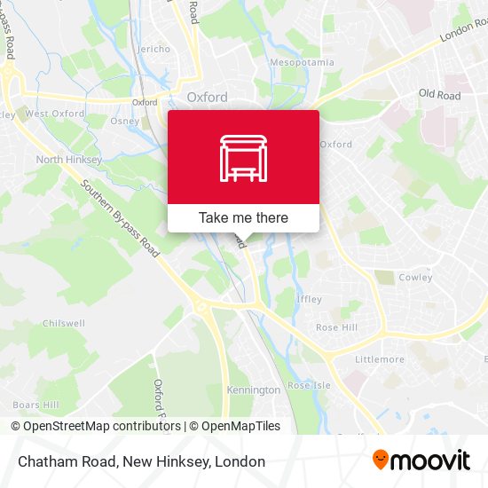 Chatham Road, New Hinksey map