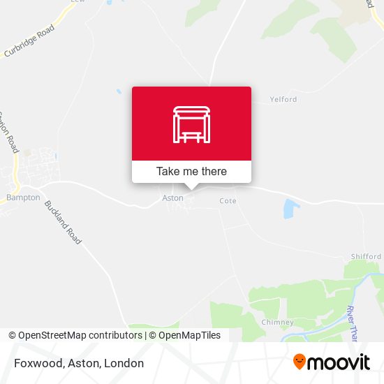 Foxwood, Aston map
