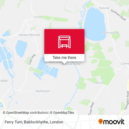 Ferry Turn, Bablockhythe map