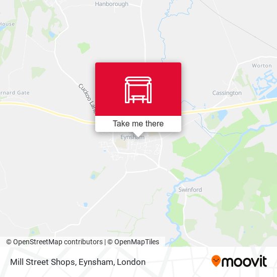 Mill Street Shops, Eynsham map