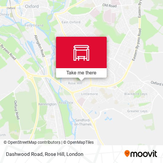 Dashwood Road, Rose Hill map