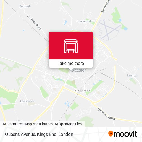 Queens Avenue, Kings End map