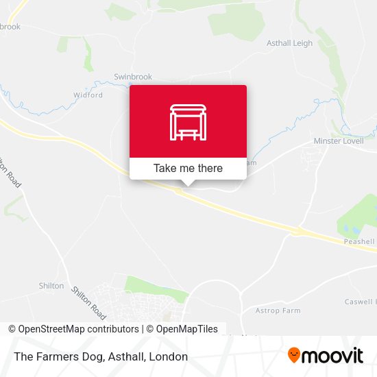 The Farmers Dog, Asthall map