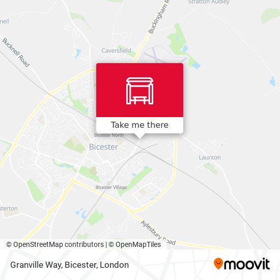 Granville Way, Bicester map