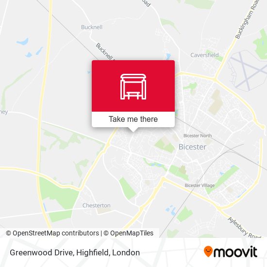 Greenwood Drive, Highfield map