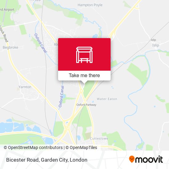 Bicester Road, Garden City map