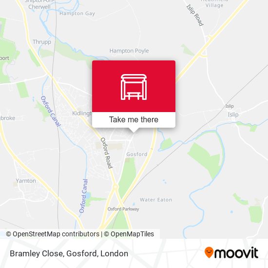 Bramley Close, Gosford map