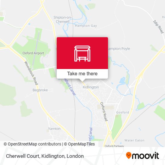 Cherwell Court, Kidlington map