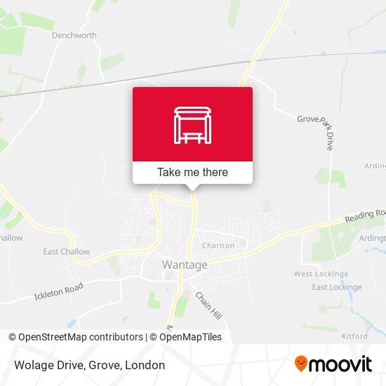 Wolage Drive, Grove map