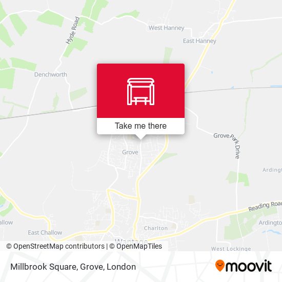 Millbrook Square, Grove map