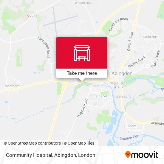 Community Hospital, Abingdon map