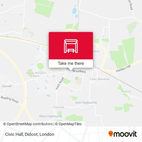 Civic Hall, Didcot map