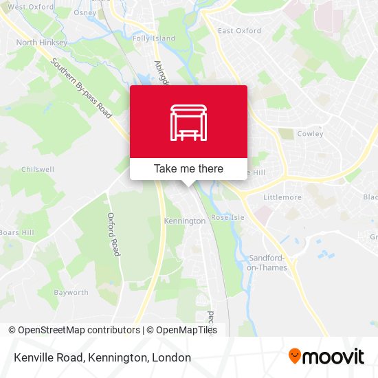 Kenville Road, Kennington map