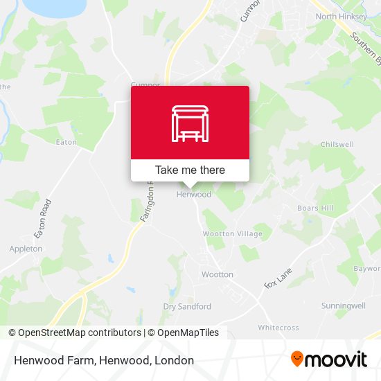 Henwood Farm, Henwood map