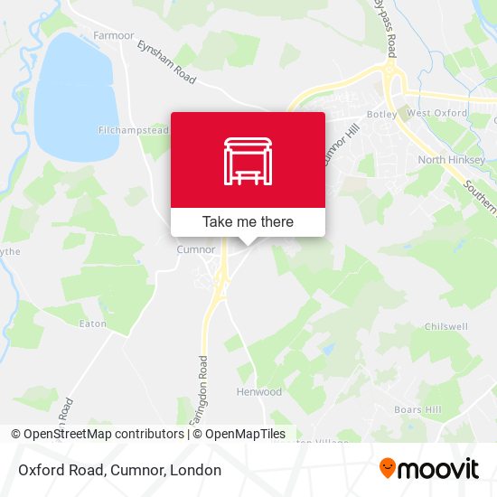 Oxford Road, Cumnor map