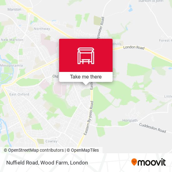 Nuffield Road, Wood Farm map
