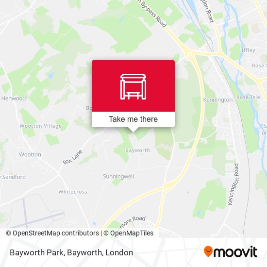 Bayworth Park, Bayworth map