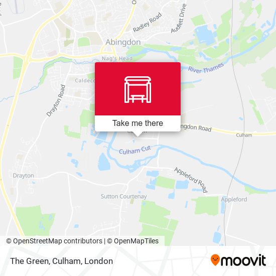 The Green, Culham map