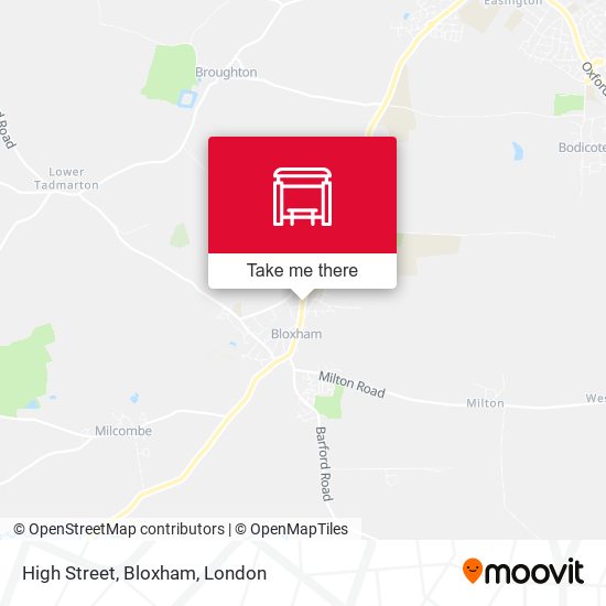 High Street, Bloxham map