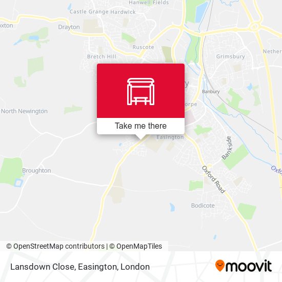Lansdown Close, Easington map