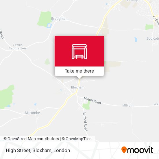 High Street, Bloxham map