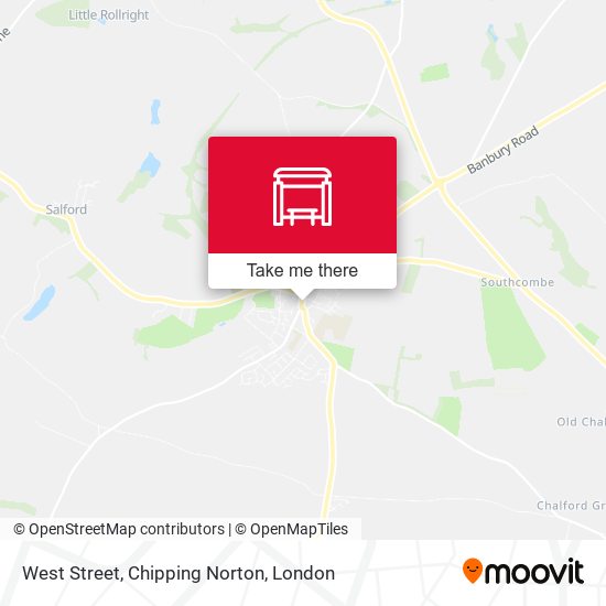 West Street, Chipping Norton map