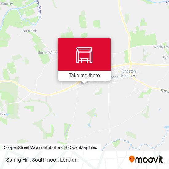Spring Hill, Southmoor map