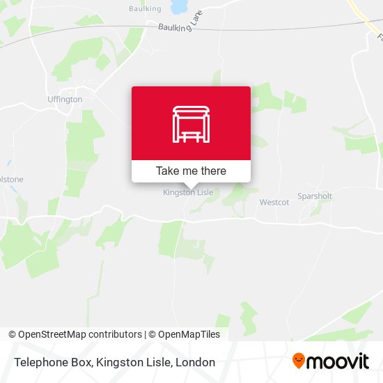 Telephone Box, Kingston Lisle map