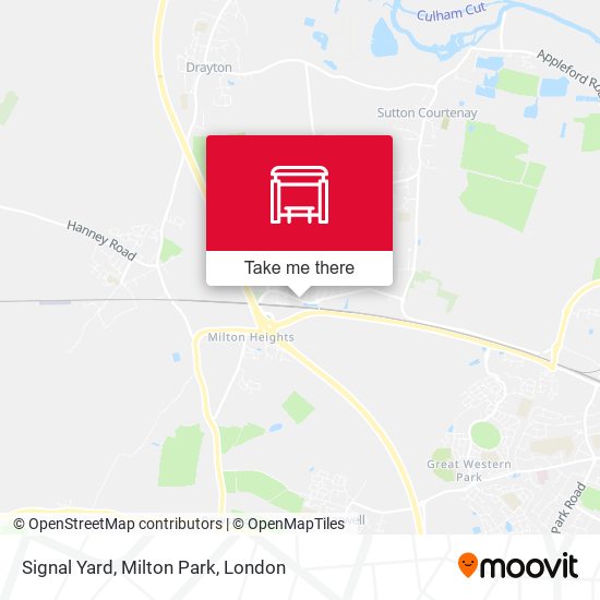 Signal Yard, Milton Park map