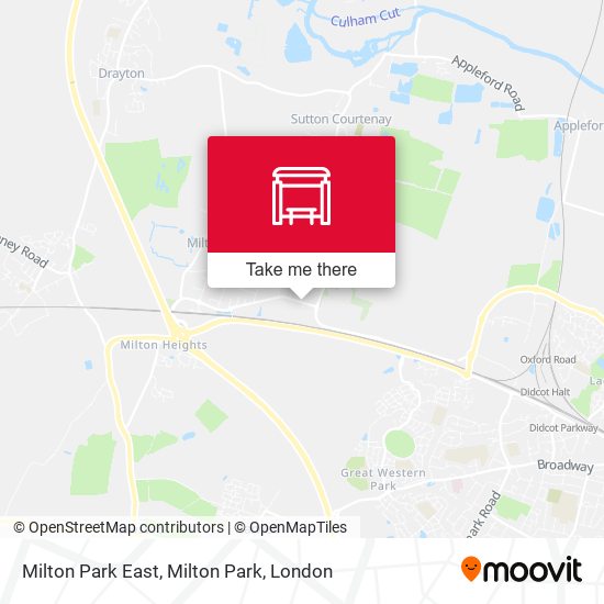 Milton Park East, Milton Park map