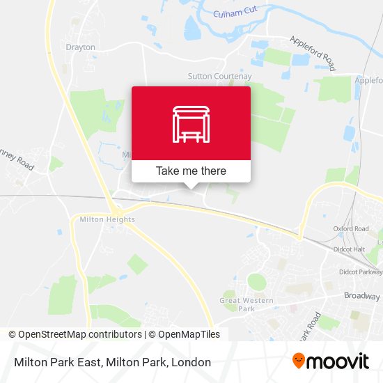 Milton Park East, Milton Park map