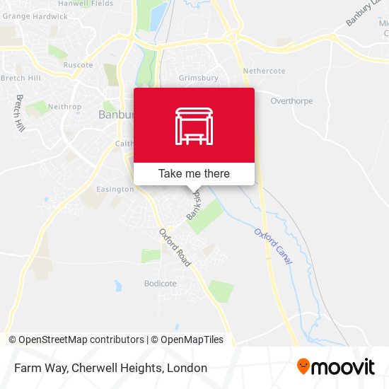 Farm Way, Cherwell Heights map
