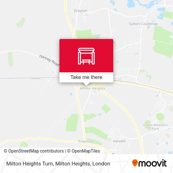 Milton Heights Turn, Milton Heights map