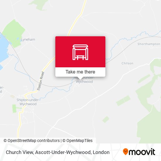 Church View, Ascott-Under-Wychwood map