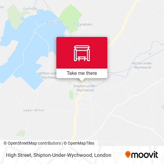 High Street, Shipton-Under-Wychwood map