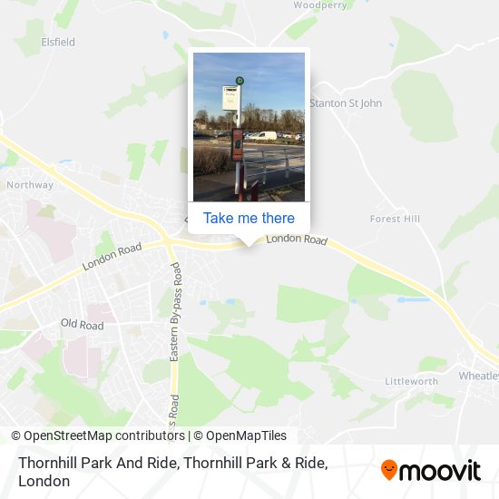 Thornhill Park And Ride, Thornhill Park & Ride map