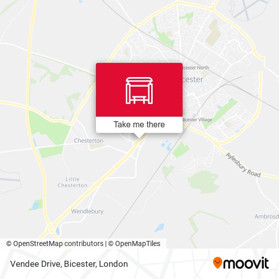 Vendee Drive, Bicester map