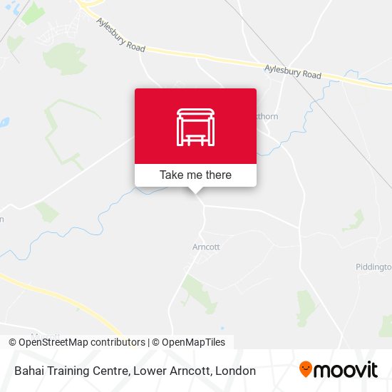 Bahai Training Centre, Lower Arncott map