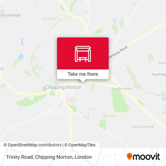Trinity Road, Chipping Norton map