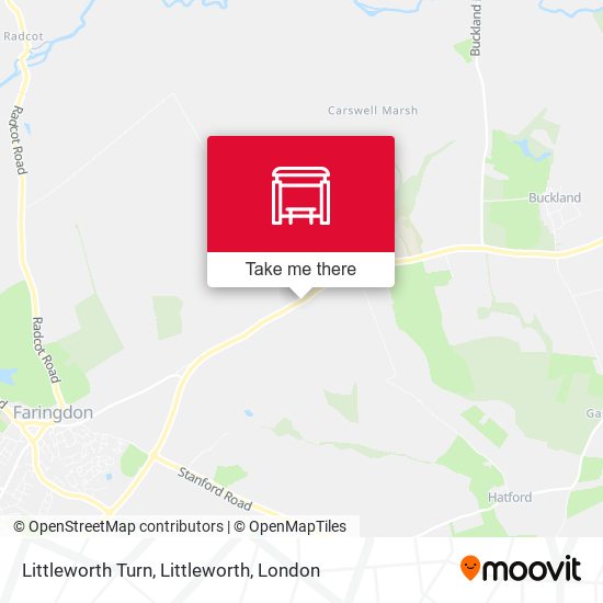 Littleworth Turn, Littleworth map