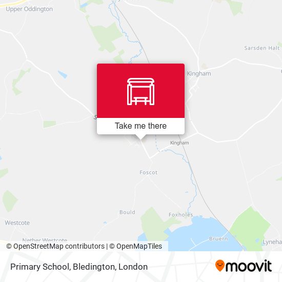Primary School, Bledington map