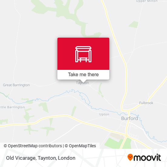 Old Vicarage, Taynton map