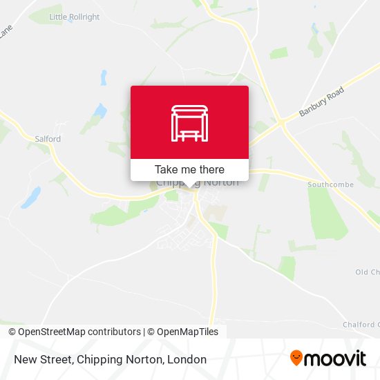 New Street, Chipping Norton map